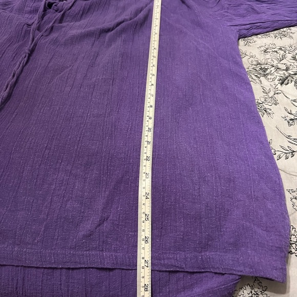 Purple Women’s Tunic - Free Size. - Picture 6 of 6